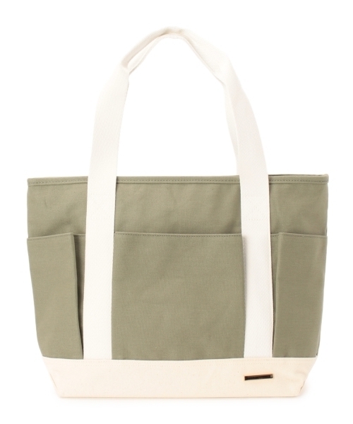 HusHusH（ハッシュアッシュ）の「キャンバスガーデントートバッグ（トートバッグ・レディース・ブルー/ブラック/ホワイト/グリーン・00）」の4枚目の写真