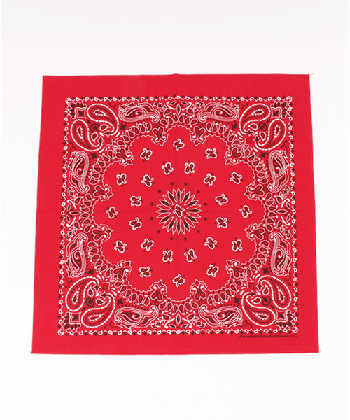 B:MING by BEAMS（ビーミングバイビームス）の「THE BANDANNA COMPANY / バンダナ（バンダナ/スカーフ・レディース・ホワイト/ブラック/レッド/ネイビー・ONE SIZE）」の4枚目の写真