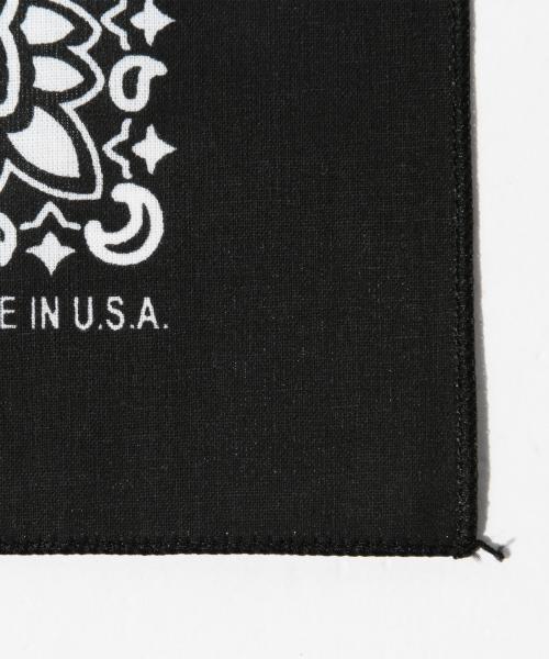 B:MING by BEAMS（ビーミングバイビームス）の「THE BANDANNA COMPANY / バンダナ（バンダナ/スカーフ・レディース・ホワイト/ブラック/レッド/ネイビー・ONE SIZE）」の14枚目の写真