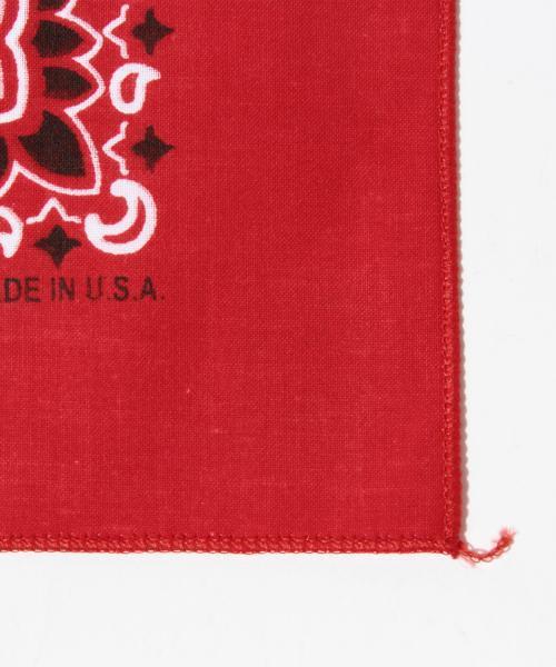 B:MING by BEAMS（ビーミングバイビームス）の「THE BANDANNA COMPANY / バンダナ（バンダナ/スカーフ・レディース・ホワイト/ブラック/レッド/ネイビー・ONE SIZE）」の16枚目の写真