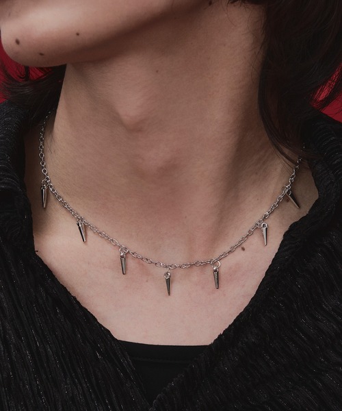 spike chain necklace/スパイクチェーンネックレス（ネックレス