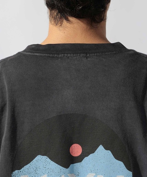 KAVU(カブー)の「【KAVU(カブ―)】別注LOGO LS VINTAGE TEE(Tシャツ/カットソー・メンズ・ブラック/アイボリー/オレンジ・MEDIUM/LARGE)」の14枚目の写真