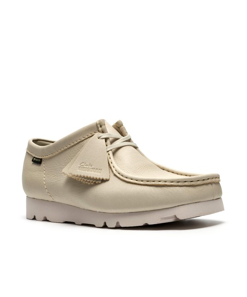 Clarks(クラークス)の「WALLABEEGTX WHITE LEATHER(スニーカー・メンズ・ホワイト・27.0cm/25.5cm/26.0cm/26.5cm)」の4枚目の写真