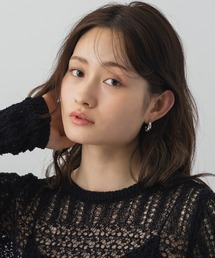 ボールドリッジフープピアス