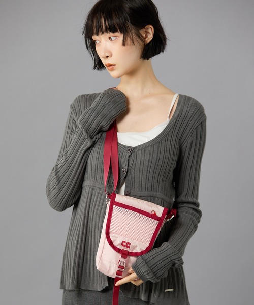 Casselini(キャセリーニ)の「Casselini(キャセリーニ)ナイロンスマホポシェット(ショルダーバッグ・レディース・ピンク/ブラウン/ブラック・FREE)」の22枚目の写真