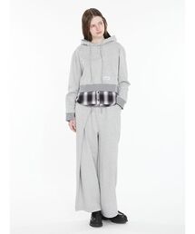 セール】Back Open Slim Hoodie/バックオープンスリムフーディー 