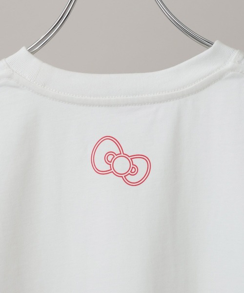 A part by(アパートバイ)の「【ハローキティ】プリントTシャツ(Tシャツ/カットソー・レディース・ブラック/オフホワイト・FREE)」の14枚目の写真