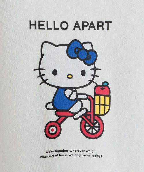 A part by(アパートバイ)の「【ハローキティ】プリントTシャツ(Tシャツ/カットソー・レディース・ブラック/オフホワイト・FREE)」の15枚目の写真