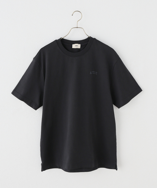 plage(プラージュ)の「AUTRY / オートリー MAIN UNISEX Tシャツ(Tシャツ/カットソー・レディース・ベージュ/スミクロ/ホワイト・FREE)」の1枚目の写真