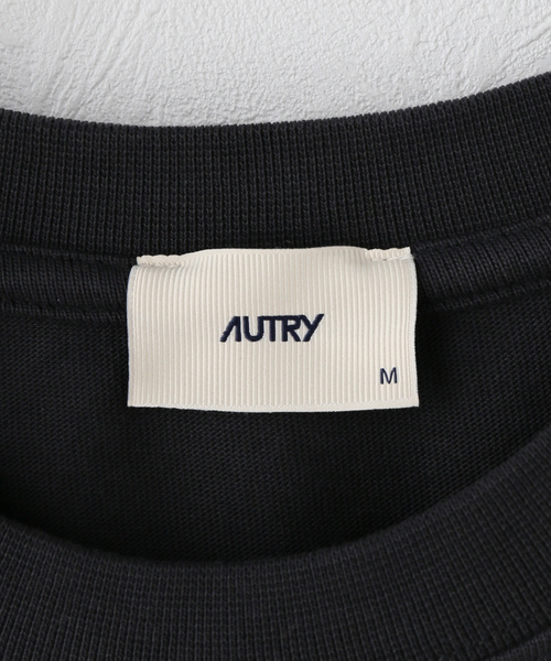 plage(プラージュ)の「AUTRY / オートリー MAIN UNISEX Tシャツ(Tシャツ/カットソー・レディース・ベージュ/スミクロ/ホワイト・FREE)」の8枚目の写真