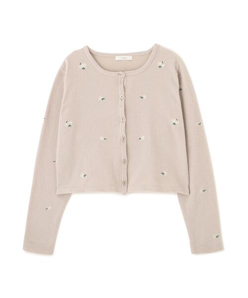 PROPORTION BODY DRESSING(プロポーションボディドレッシング)の「<a>エンブロイダリーモールカーディガン / 1216274904(カーディガン/ボレロ・レディース・ブラック/グレー/ブラウン・FREE)」の21枚目の写真