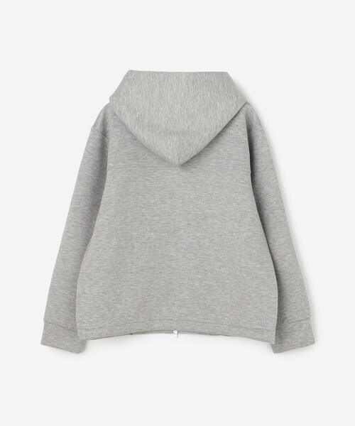 GYMPHLEX(ジムフレックス)の「Gymphlex | ダンボールニット フーデッドジャケット WOMEN(パーカー・レディース・カーキ系1/チャコール/グレー・12)」の5枚目の写真