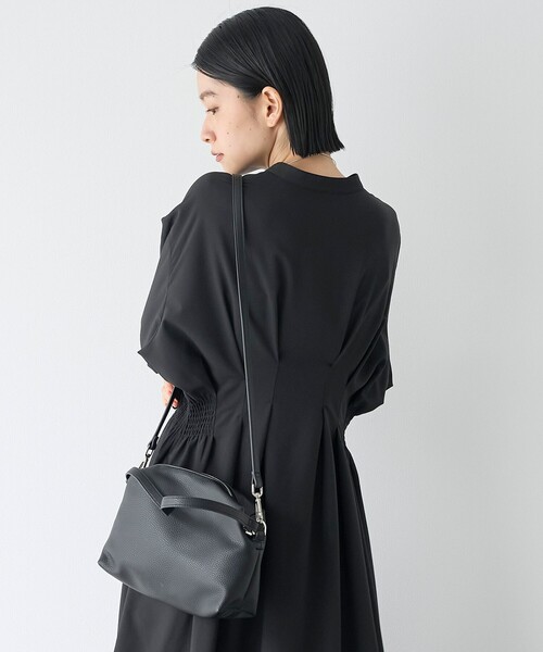 RONEL(ロネル)の「【RONEL/防しわ】ウエストタックシャツワンピース(ワンピース・レディース・ブラック/ダークグレー・S/M)」の20枚目の写真