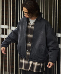 NAUTICA/ノーティカ リラックスフィット パデッド チノツイル ジップブルゾン