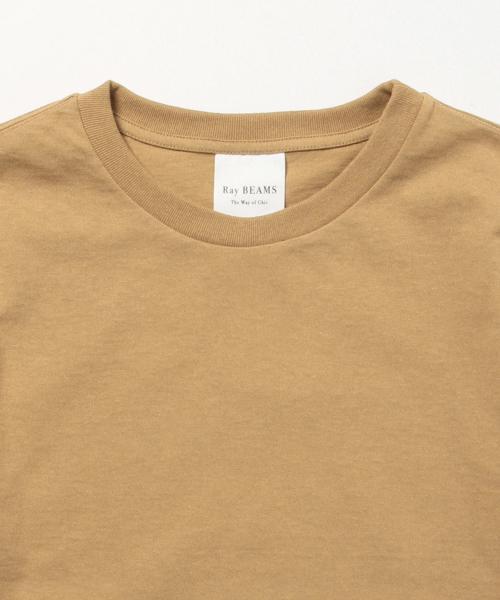 Ray BEAMS（レイビームス）の「Ray BEAMS / ギャザーフリルスリーブ クルーネック（Tシャツ/カットソー・レディース・オフホワイト/ベージュ/ネイビー・ONE SIZE）」の15枚目の写真
