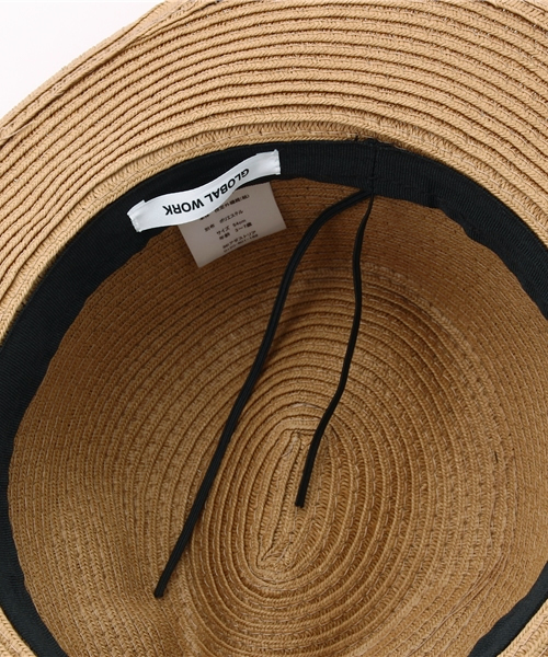 GLOBAL WORK（グローバルワーク）の「【キッズ】ツバヒロブレードハット/715094（ハット・キッズ・ダークブラウン/オフホワイト・FREE）」の6枚目の写真