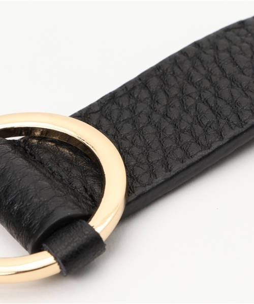 N.（N. Natural Beauty Basic）（エヌエヌナチュラルビューティーベーシック）の「リングレザーバングル（バングル/リストバンド・レディース・ブラック/ベージュ系その他・ﾌﾘ-）」の5枚目の写真