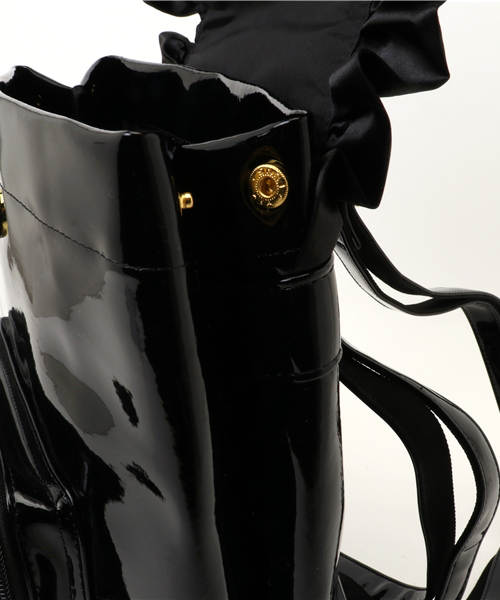 WEGO（ウィゴー）の「WEGO/フリルリュック（バックパック/リュック・レディース・ホワイト/ブラック・FREE）」の6枚目の写真