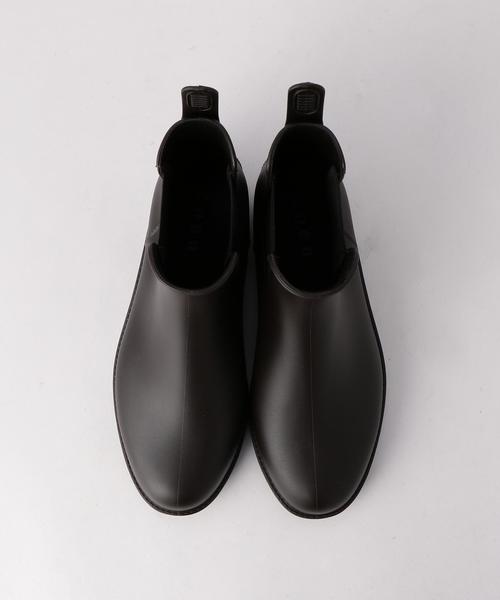 coen（コーエン）の「サイドゴアレインブーツ（レインシューズ・レディース・ブラック/ダークブラウン・LARGE/MEDIUM/X-LARGE）」の3枚目の写真