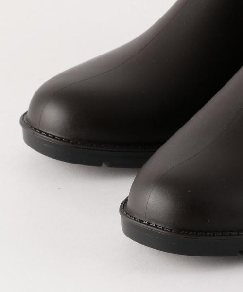 coen（コーエン）の「サイドゴアレインブーツ（レインシューズ・レディース・ブラック/ダークブラウン・LARGE/MEDIUM/X-LARGE）」の7枚目の写真
