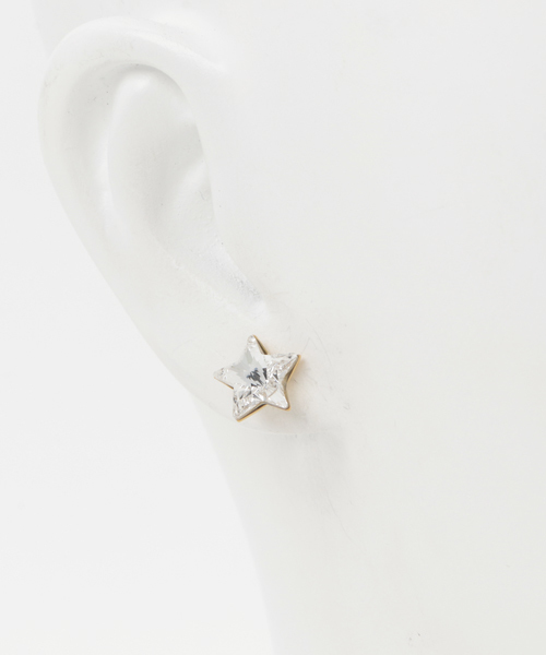 interstaple(インターステイプル)の「★Sea'ds mara / スターバックキャッチピアス(ピアス(両耳用)・レディース・ゴールド・FREE)」の3枚目の写真