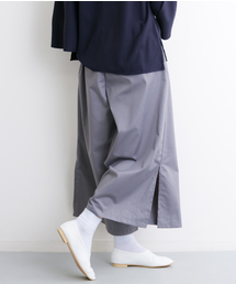 MERLOT | 裾スリットウエストギャザーワイドパンツ4921(その他パンツ)