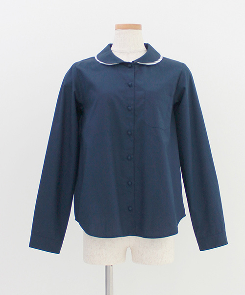 シロップ．（シロップ．）の「ひょっこり2重衿シャツ（シャツ