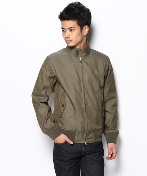 ○BEAMS / ストレッチツイル Ｇ9 ブラック BEAMS（ビームス）の「BEAMS / ストレッチツイル スイングトップ