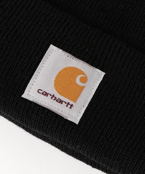 Carhartt（カーハート）の「[カーハート] ST CARHARTT AC ワッチハット / ニット帽 ◆（ニットキャップ/ビーニー・メンズ・ダークグリーン/ブラック/ブラウン/ダークブラウン/ワインレッド/オレンジ・FREE）」の7枚目の写真