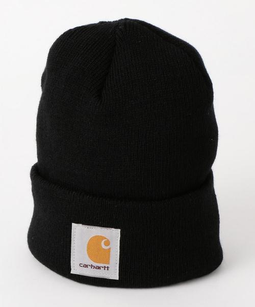 Carhartt（カーハート）の「[カーハート] ST CARHARTT AC ワッチハット / ニット帽 ◆（ニットキャップ/ビーニー・メンズ・ダークグリーン/ブラック/ブラウン/ダークブラウン/ワインレッド/オレンジ・FREE）」の8枚目の写真