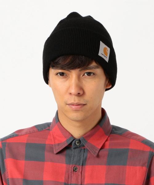Carhartt（カーハート）の「[カーハート] ST CARHARTT AC ワッチハット / ニット帽 ◆（ニットキャップ/ビーニー・メンズ・ダークグリーン/ブラック/ブラウン/ダークブラウン/ワインレッド/オレンジ・FREE）」の10枚目の写真