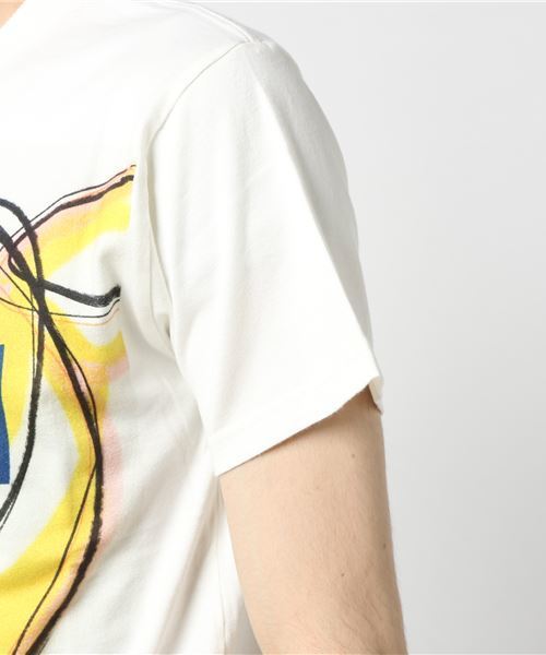HYSTERIC GLAMOUR（ヒステリックグラマー）の「SKOLOCT/SKO-002 プリント Tシャツ（Tシャツ/カットソー・メンズ・ホワイト・XX-LARGE/SMALL/MEDIUM/LARGE/X-LARGE）」の5枚目の写真