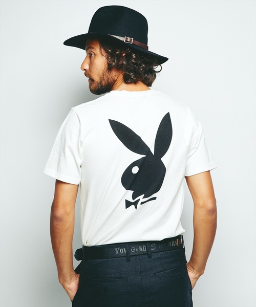 HYSTERIC GLAMOUR（ヒステリックグラマー）の「APRIL 1996 COVER プリント Tシャツ（Tシャツ/カットソー・メンズ・ホワイト/ブルー/ブラック・LARGE/X-LARGE/SMALL/MEDIUM）」の7枚目の写真