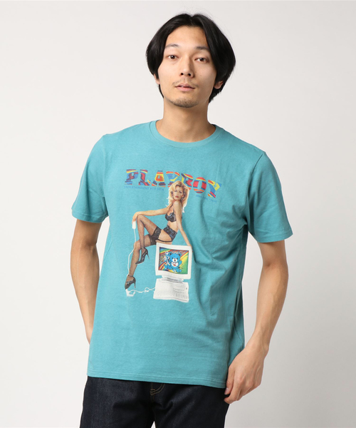 HYSTERIC GLAMOUR（ヒステリックグラマー）の「APRIL 1996 COVER プリント Tシャツ（Tシャツ/カットソー・メンズ・ホワイト/ブルー/ブラック・LARGE/X-LARGE/SMALL/MEDIUM）」の8枚目の写真