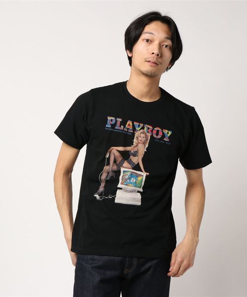 HYSTERIC GLAMOUR（ヒステリックグラマー）の「APRIL 1996 COVER プリント Tシャツ（Tシャツ/カットソー・メンズ・ホワイト/ブルー/ブラック・LARGE/X-LARGE/SMALL/MEDIUM）」の10枚目の写真