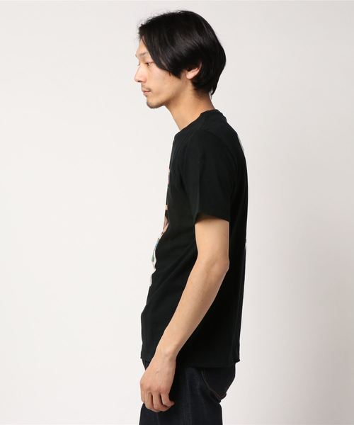 HYSTERIC GLAMOUR（ヒステリックグラマー）の「APRIL 1996 COVER プリント Tシャツ（Tシャツ/カットソー・メンズ・ホワイト/ブルー/ブラック・LARGE/X-LARGE/SMALL/MEDIUM）」の4枚目の写真