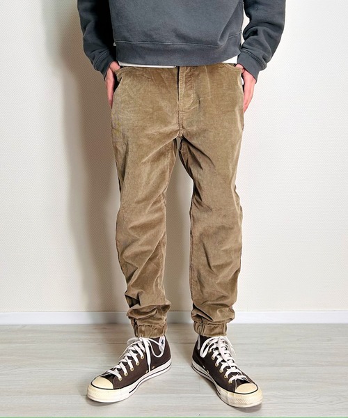 BEATJIVE（ビートジャイブ）の「ストレッチデニムジョガーパンツ デニム or コーデュロイ イージーパンツ スリム スキニーパンツ ヴィンテージ加工 メンズ（デニムパンツ・メンズ・ネイビー/インディゴブルー/ブルー/ブラック/ベージュ/ブルーグリーン/ベージュ系その他/ブラック系その他/ホワイト×ブルー/バーガンディー/ブルー系その他/ブルー系その他2/カーキ/ブラック系その他3/ブラック系その他2・2/4/3/1）」の7枚目の写真