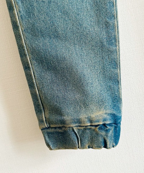 BEATJIVE（ビートジャイブ）の「ストレッチデニムジョガーパンツ デニム or コーデュロイ イージーパンツ スリム スキニーパンツ ヴィンテージ加工 メンズ（デニムパンツ・メンズ・ネイビー/インディゴブルー/ブルー/ブラック/ベージュ/ブルーグリーン/ベージュ系その他/ブラック系その他/ホワイト×ブルー/バーガンディー/ブルー系その他/ブルー系その他2/カーキ/ブラック系その他3/ブラック系その他2・2/4/3/1）」の18枚目の写真