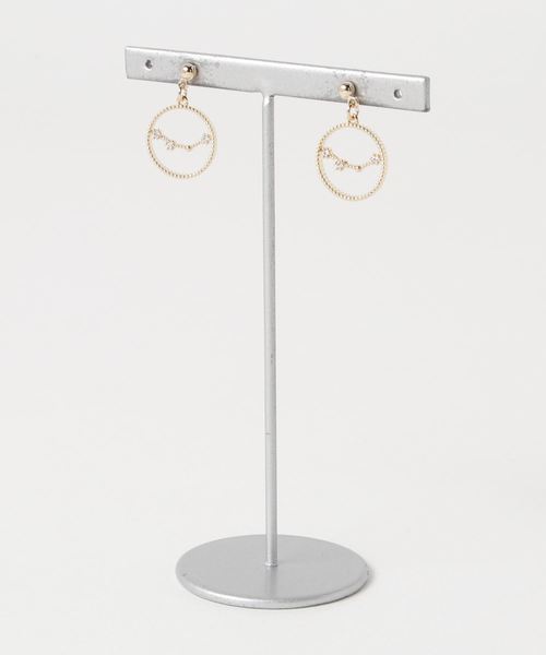 欧州航路（オウシュウコウロ）の「【欧州航路】Zodiac signs 12星座ピアス★ゴールドカラー（ピアス（両耳用）・レディース・その他1/その他2/その他3/その他4/その他5/その他6/その他7/その他8/その他9/その他10/その他11/その他12・FREE）」の2枚目の写真