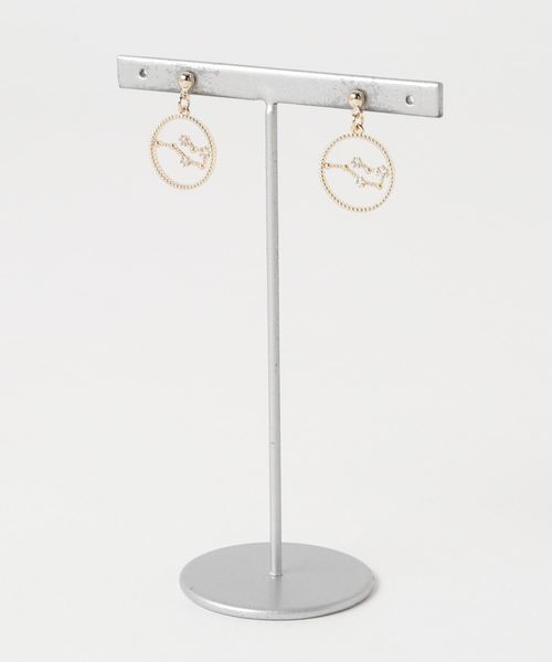 欧州航路（オウシュウコウロ）の「【欧州航路】Zodiac signs 12星座ピアス★ゴールドカラー（ピアス（両耳用）・レディース・その他1/その他2/その他3/その他4/その他5/その他6/その他7/その他8/その他9/その他10/その他11/その他12・FREE）」の5枚目の写真