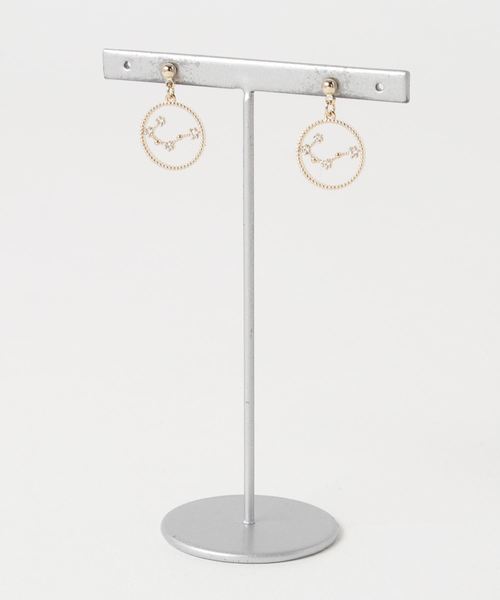 欧州航路（オウシュウコウロ）の「【欧州航路】Zodiac signs 12星座ピアス★ゴールドカラー（ピアス（両耳用）・レディース・その他1/その他2/その他3/その他4/その他5/その他6/その他7/その他8/その他9/その他10/その他11/その他12・FREE）」の6枚目の写真