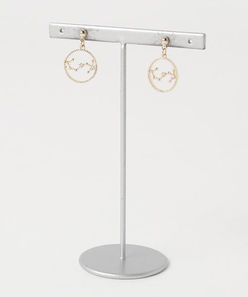 欧州航路（オウシュウコウロ）の「【欧州航路】Zodiac signs 12星座ピアス★ゴールドカラー（ピアス（両耳用）・レディース・その他1/その他2/その他3/その他4/その他5/その他6/その他7/その他8/その他9/その他10/その他11/その他12・FREE）」の10枚目の写真