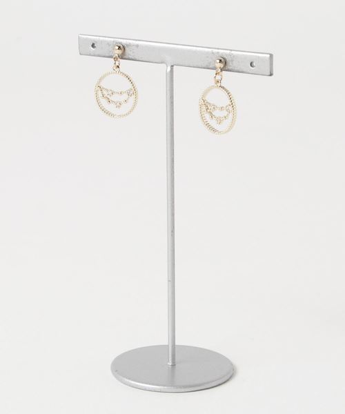 欧州航路（オウシュウコウロ）の「【欧州航路】Zodiac signs 12星座ピアス★ゴールドカラー（ピアス（両耳用）・レディース・その他1/その他2/その他3/その他4/その他5/その他6/その他7/その他8/その他9/その他10/その他11/その他12・FREE）」の12枚目の写真