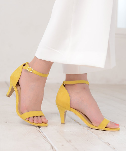 AmiAmi（アミアミ）の「アンクルストラップサンダルピンヒール（サンダル・レディース・プラム/ホワイト×シルバー/イエロー/ストライプ/パイソン/レッド/ブラック/ベージュ系その他/ブラック系その他/グレイッシュベージュ/ベージュ系その他2/ブルー/グリーン系その他/カーキ/ライトグレー/コーラル/ブラウン/ホワイト/ブラック系その他2・L/LL/M/S/SS）」の15枚目の写真