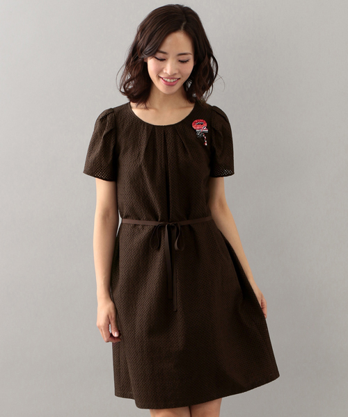 【WEB限定】【Tricolore】プティボンボンレースドレス 【WEB限定】【Tricolore】プティボンボンレースドレス