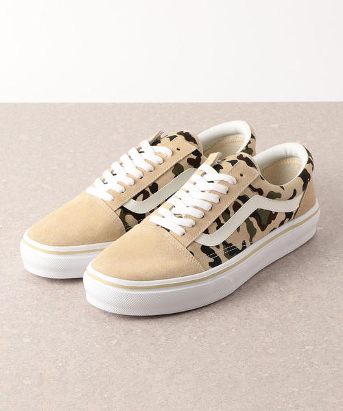 VANS（バンズ）の「[バンズ] SC VANS OLD SKOOL LITE / オールドルスクール スニーカー（スニーカー・メンズ・ベージュ/ブラック・26.5cm/26cm/27cm/27.5cm）」の8枚目の写真