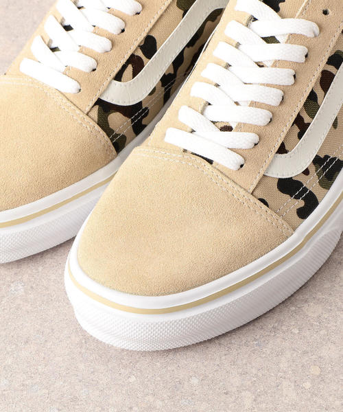 VANS（バンズ）の「[バンズ] SC VANS OLD SKOOL LITE / オールドルスクール スニーカー（スニーカー・メンズ・ベージュ/ブラック・26.5cm/26cm/27cm/27.5cm）」の4枚目の写真