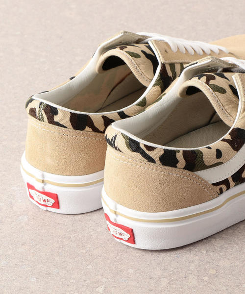 VANS（バンズ）の「[バンズ] SC VANS OLD SKOOL LITE / オールドルスクール スニーカー（スニーカー・メンズ・ベージュ/ブラック・26.5cm/26cm/27cm/27.5cm）」の3枚目の写真