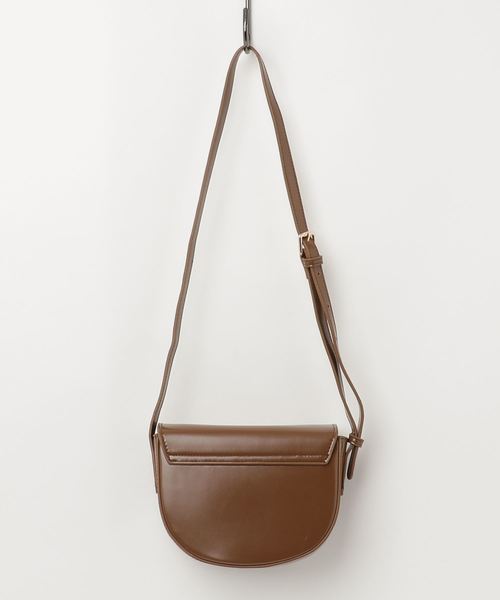 apres jour（アプレジュール）の「ハーフムーンショルダーバッグ（ショルダーバッグ・レディース・キャメル/ブラック/ベージュ・ﾌﾘ-）」の5枚目の写真