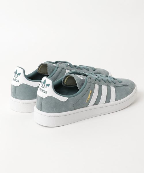 ADAM ET ROPE'(アダムエロペ)の「【ADIDAS】 CAMPUS(スニーカー・メンズ・グリーン/ネイビー・43/42/41)」の3枚目の写真